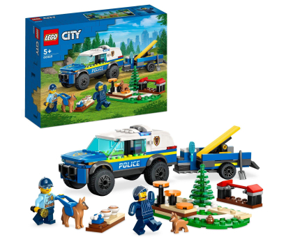 Klocki LEGO® LEGO City 60369 Szkolenie psów policyjnych w terenie